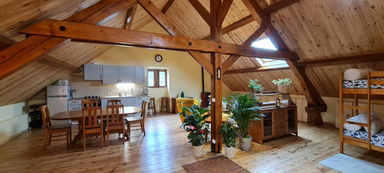 Loft Mansarde Du Train Jaune Avec Vue Sur Les Montagnes Saillagouse Exteriör bild